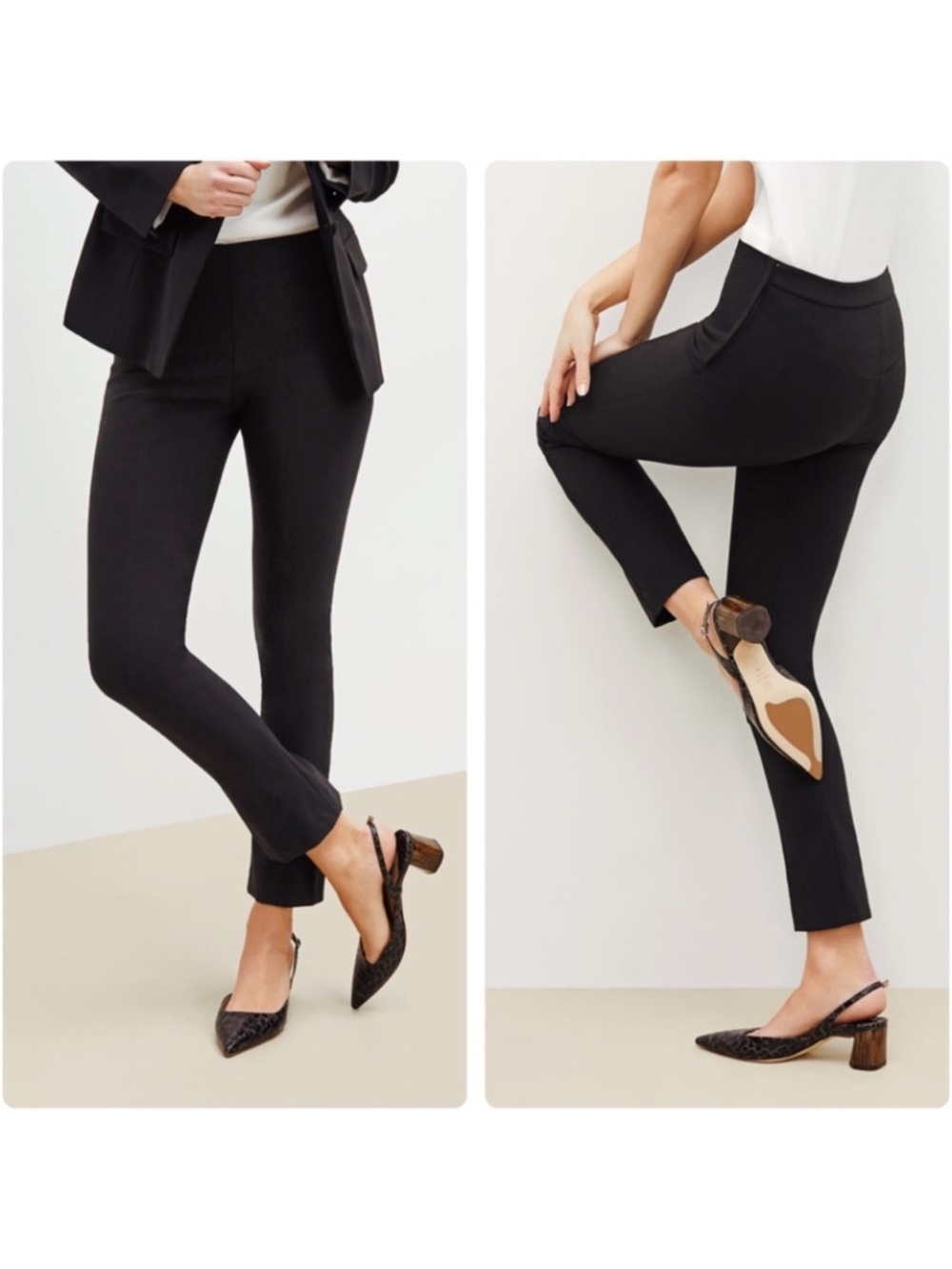 MM Lafleur The Foster Black Pant